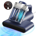 Teant mattress vacuum cleaner effectively removes dust mites and is suitable for various places such as beds and sofas.