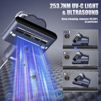 Teant mattress vacuum cleaner effectively removes dust mites and is suitable for various places such as beds and sofas.