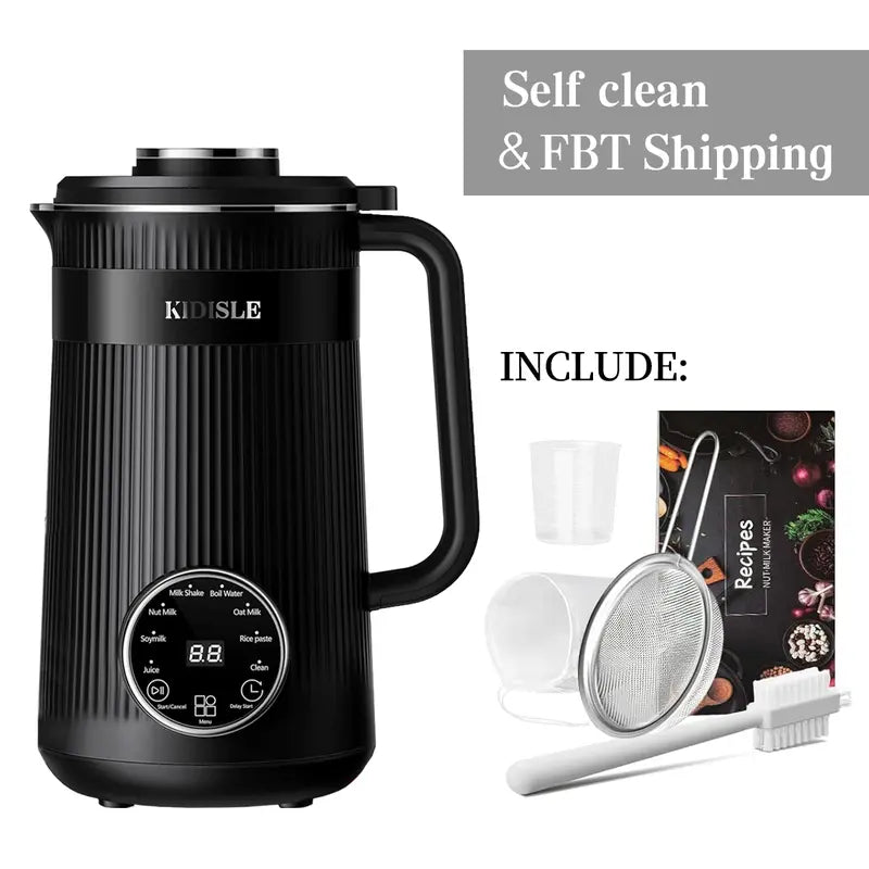 8-in-1 Multifunctional Fully Automatic Nut Milk Maker and Coffee Maker